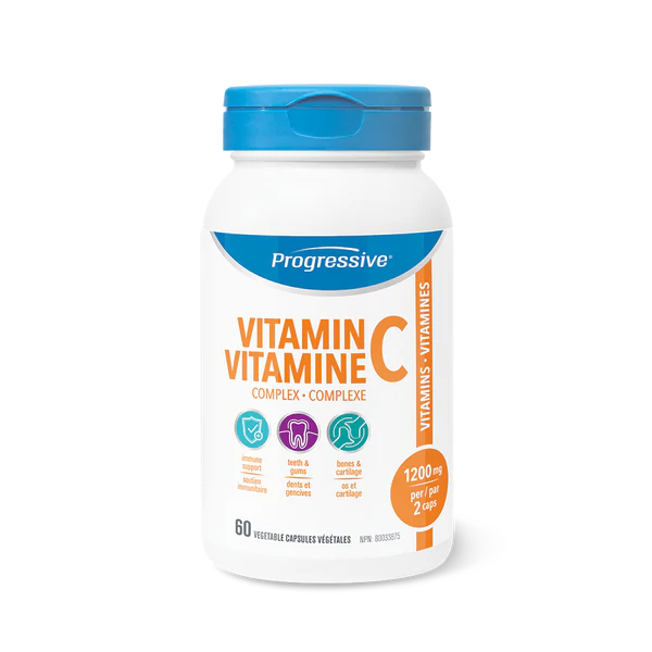 Progressive Vitamin C supplement bottle on a white background Canada Natural Vitamin Direct Inc natvd.com