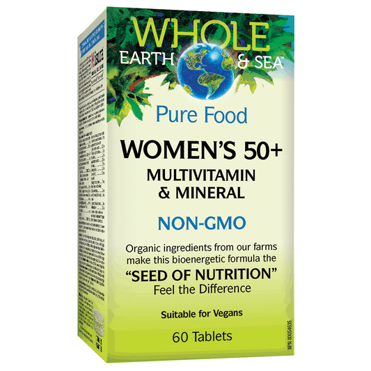 NF Whole Earth and Sea Women’s 50+ Multivitamin and Mineral, 60 tablets