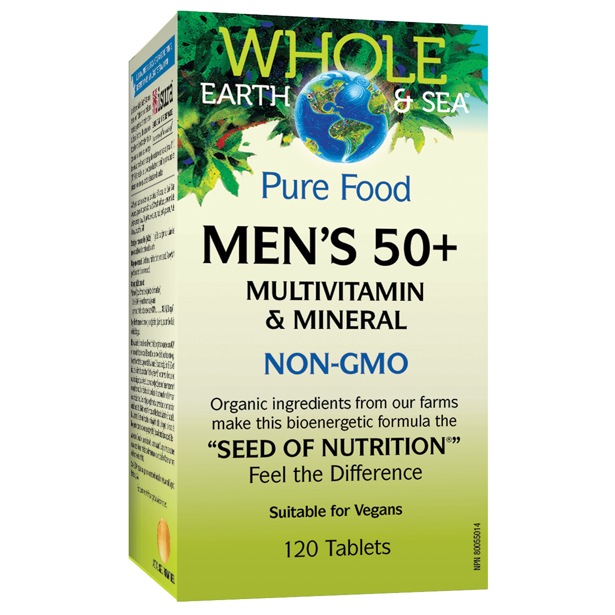 Natural Factors Men's 50+ Multivitamin & Mineral 120 tablets