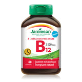 Jamieson Vitamin B12 2,500mcg Time Release, 60 tabs
