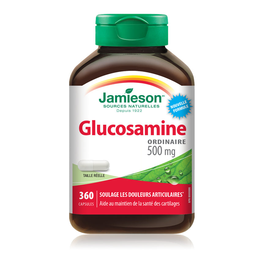 Jamieson Glucosamine Sulfate  500mg 360 Capsules