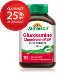 [Clearance] Jamieson Glucosamine Chondroitin MSM, 1300mg, 120 caplets Exp: 03/2026
