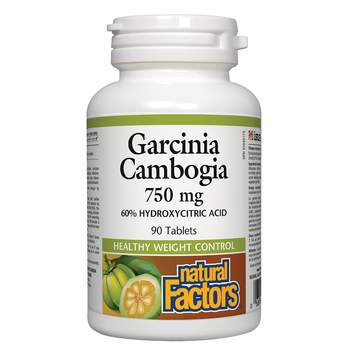 Natural Factors Garcinia Cambogia 750 mg 90 tablets