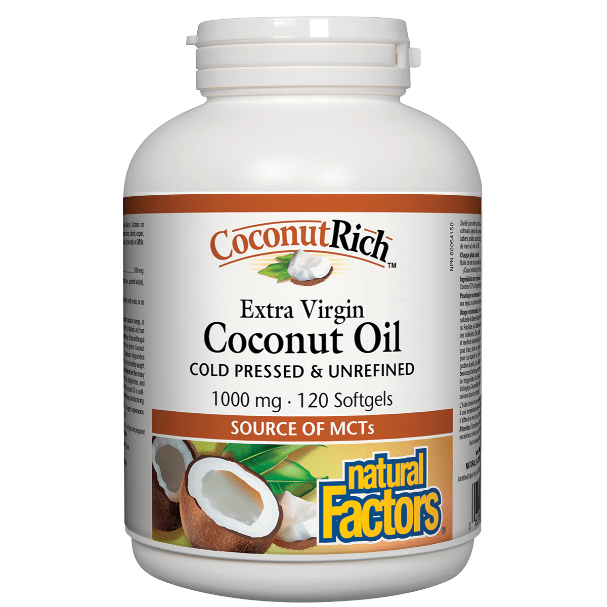 CoconutRich by Natural Factors natvd.com