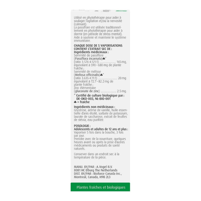 A.Vogel Relax Oral Spray - Fast Acting Stress Relief 20mL