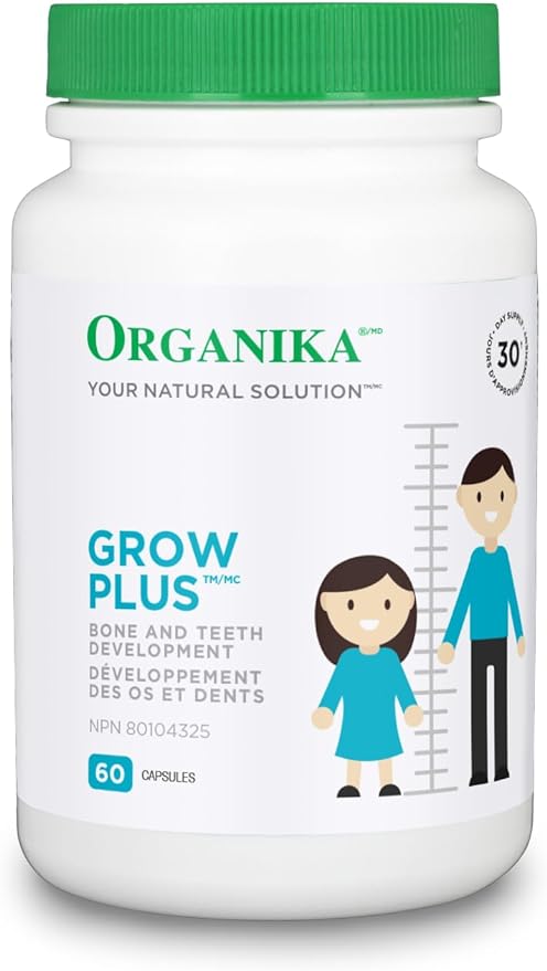 Organika kids Grow Plus, 60 vegetarian capsules