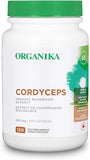 Organika Cordyceps Mushroom Extract, 500mg, 120 vegetarian capsules