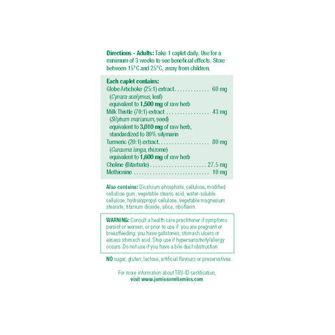 Jamieson 每日護肝中草藥配方，30粒