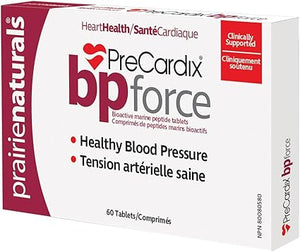 Prairie Naturals PreCardix BP Force 血压和心血管健康支持, 60 片