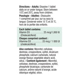 Jamieson Vitamin D3 Fast Dissolving 150 sublingual tablets