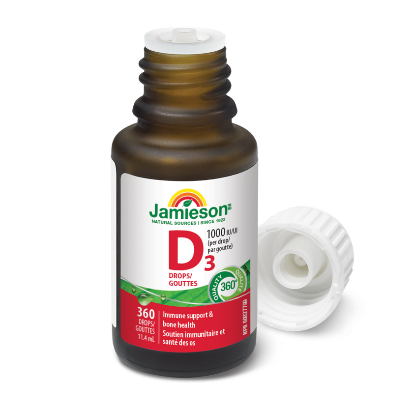 Jamieson Vitamin D3 Drops 11.4 ml