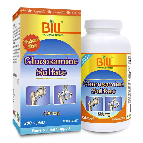 Bill Glucosamine Sulfate 500mg 300caplets