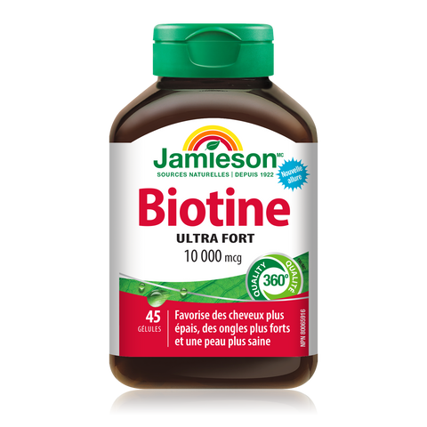 Jamieson Biotin 10,000 mcg | 45 Softgels