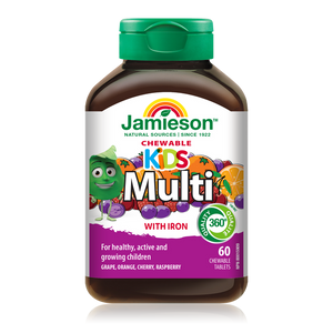 Jamieson兒童綜合維生素，咀嚼片60片