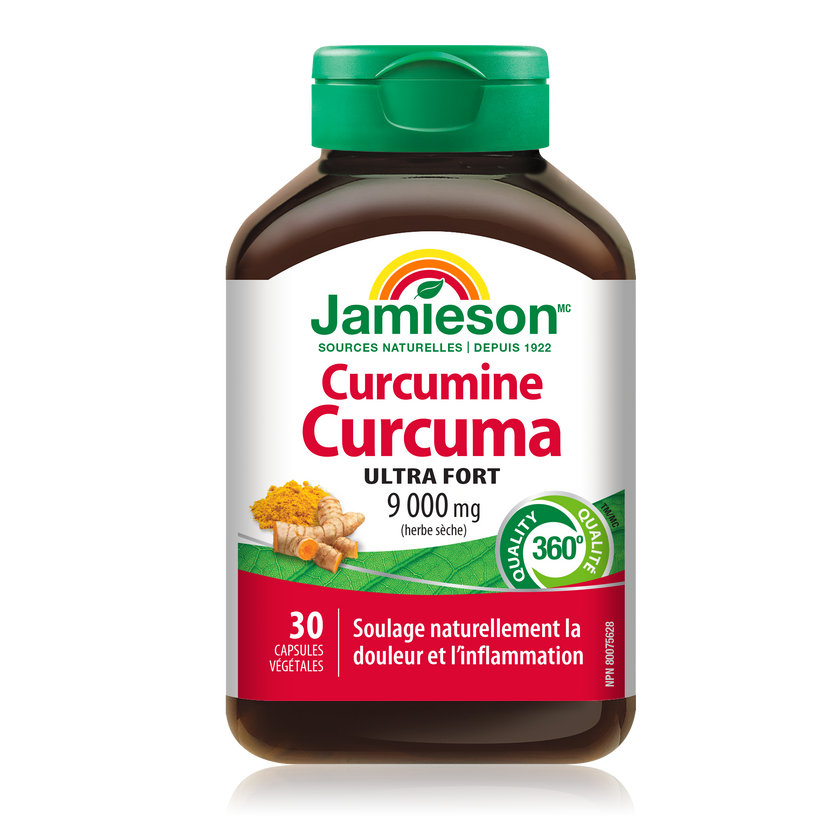 Jamieson Curcumin Turmeric 9,000 mg 30 veg. capsules