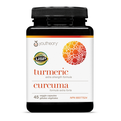 Youtheory Turmeric Extra Strength Formula (45 VCaps) 