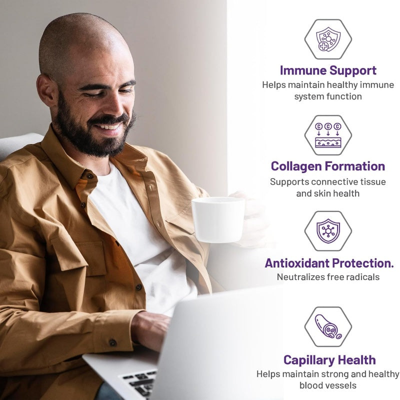 AOR Vitamin C + Bioflavonoids 200 Capsules