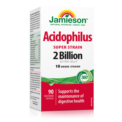 Jamison Acidophilus Canadian Label