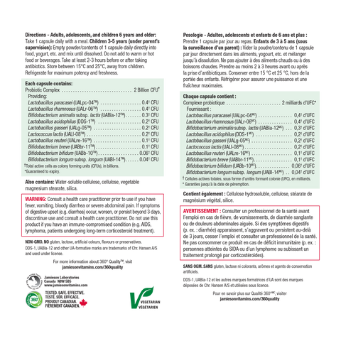Jamieson Acidophilus 90 Capsules