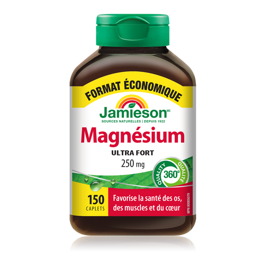 Jamieson Magnesium Ultra Strength 250 mg 150 caplets