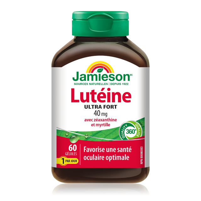 Jamieson Lutein 40mg Ultra Strength 60 softgels