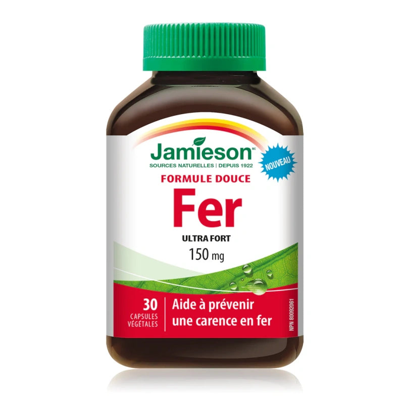 Jamieson 健美生 溫和鐵質超強配方 150毫克 - 不刺激腸胃 