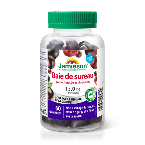 Jamieson Elderberry Cold & Flu Gummy 60s