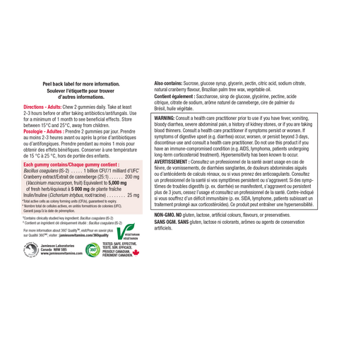 Jamieson 女性健康益生菌軟糖 60 粒