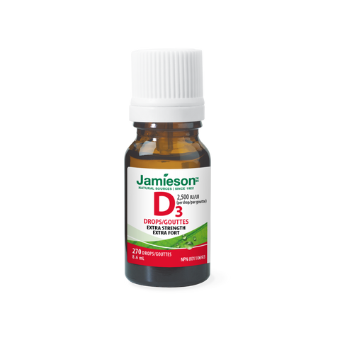 Jamieson Vitamin D3 Extra Strength Drops 270s