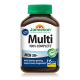 2 X Jamieson 100% Complete Multivitamin for Men 50+ , 115 caplets Bundle