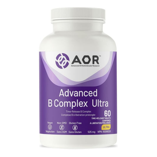 AOR Advanced B Complex Ultra 60 Vegan Tablets