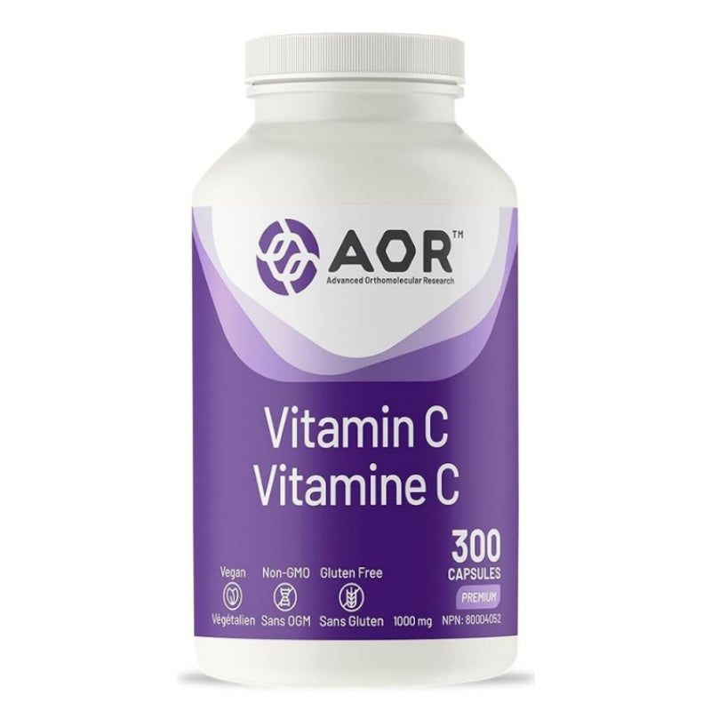 AOR 维生素C 1000毫克，300粒胶囊 提高免疫力
