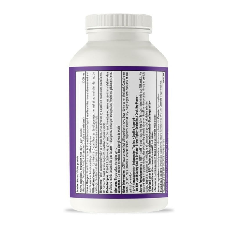 AOR 维生素C 1000毫克，300粒胶囊 提高免疫力