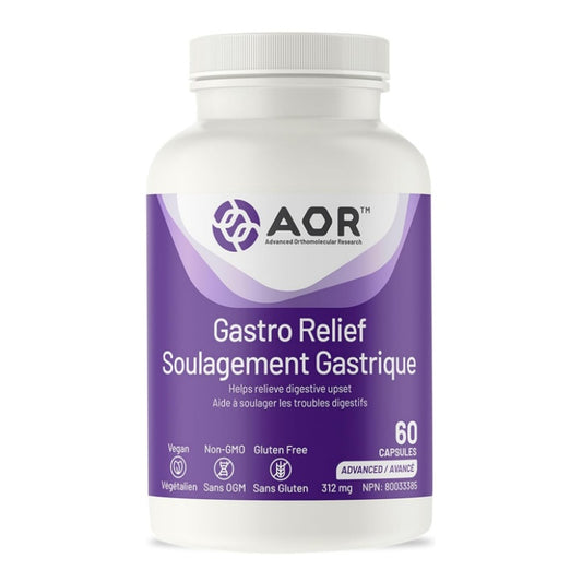 AOR 胃舒康，60粒素食胶囊 缓解胃灼热、消化不良