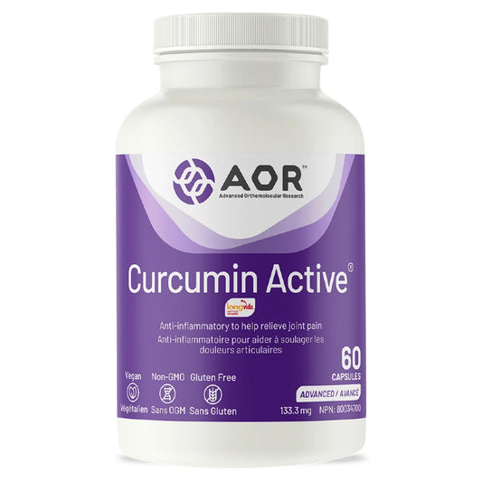 AOR Curcumin Active 133.3mg  60 Vegan Capsules