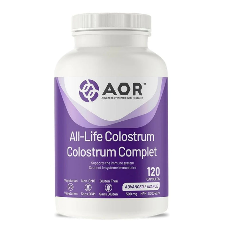 AOR 全生命週期牛初乳 120 粒素食膠囊 增強免疫力