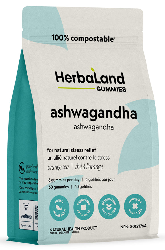 Herbaland  減壓南非醉茄萃取（身心放松），90 粒軟糖