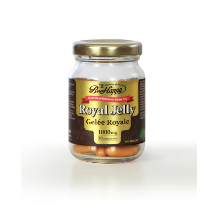 Bee Happy 蜂王漿膠囊 1000毫克，30粒