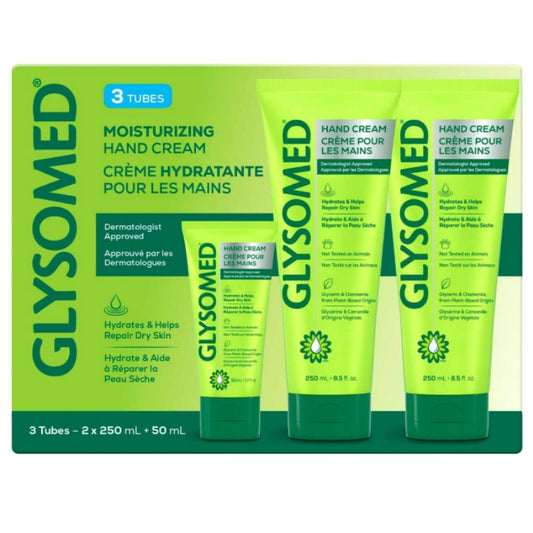 GLYSOMED洋甘菊护手霜, 250毫升X2 + 50 毫升