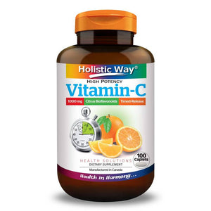 Holistic Way Vitamin C 1000 mg Time Release 100 caplets