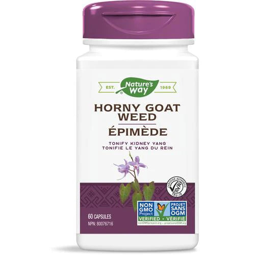 [Clearance] Nature's Way Horny Goat Weed 60 capsules EXP 01/31/28