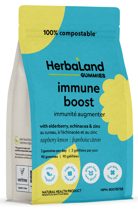 Herbaland Essentials Immune Boost for Adults, 90 Gummies