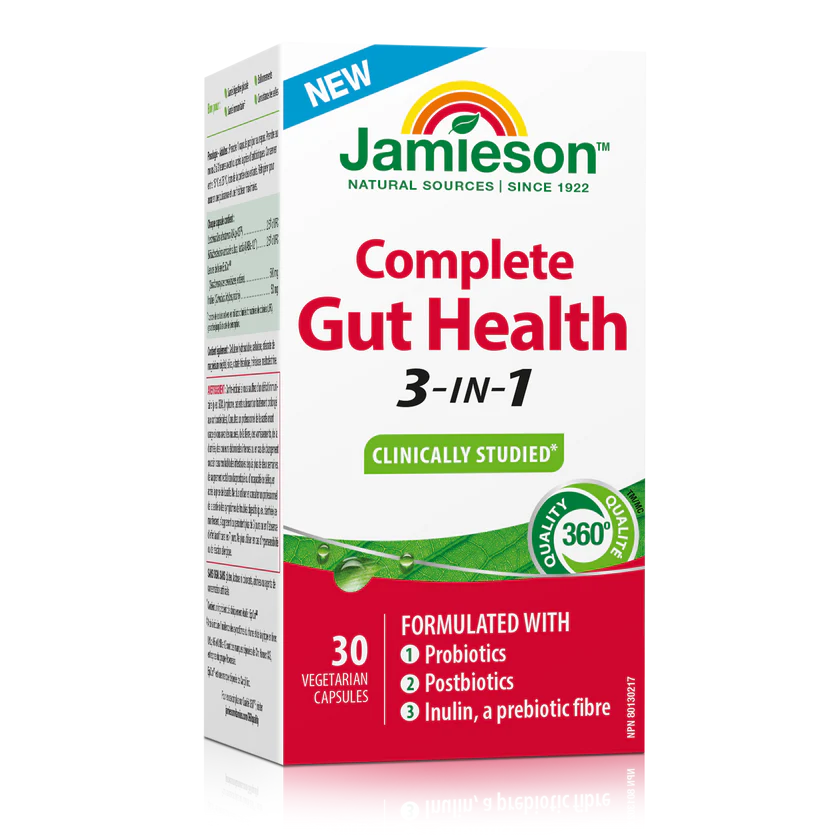 Jamieson Complete Gut Health 30 capsules