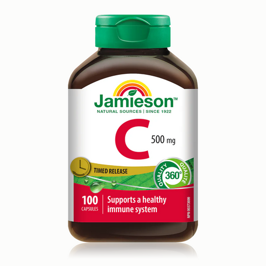 Jamieson Vitamin C 500 mg Time Release 100 capsules