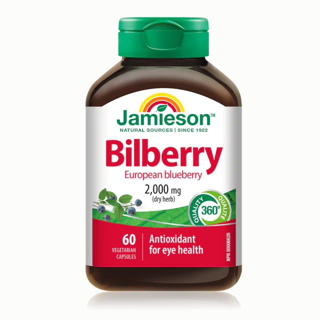 Jamieson Bilberry (European Blueberry) 60 capsules