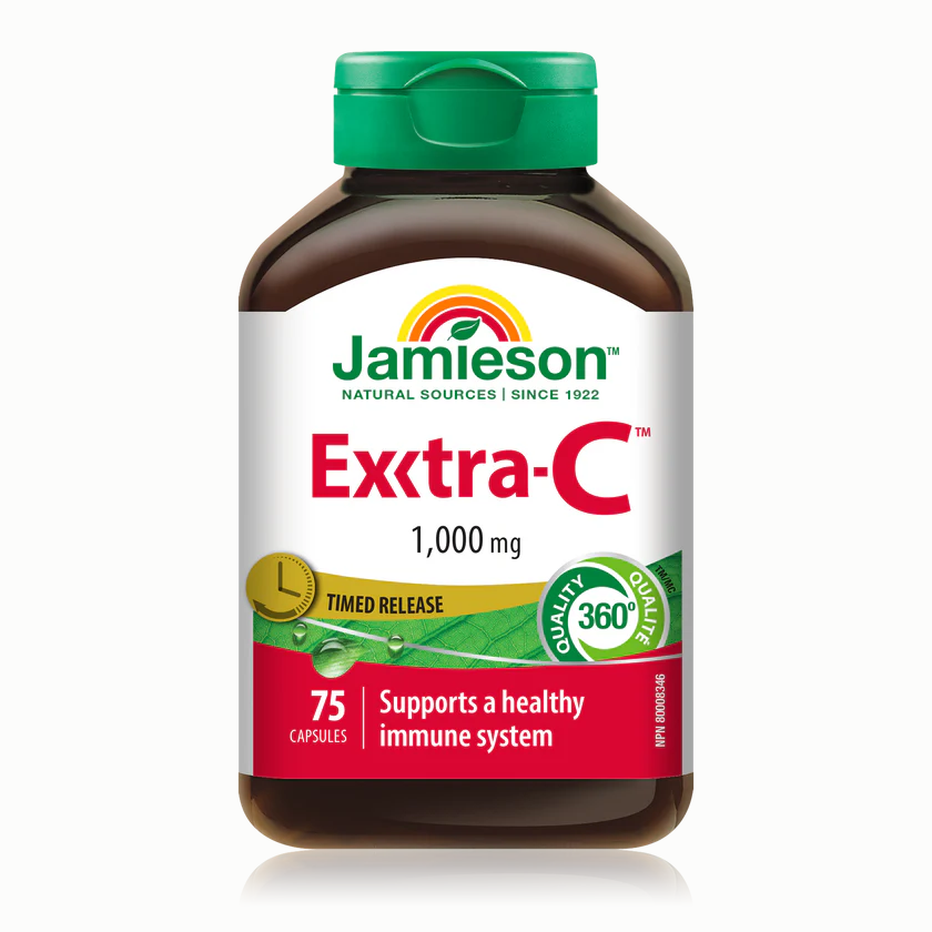 Jamieson Exxtra-C 1000 mg 75 vegetarian caps