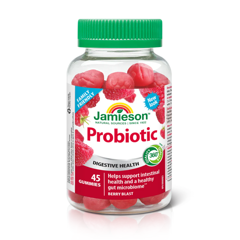 Jamieson Probiotic Gummies Berry Blast 45 Gummies