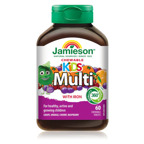 Jamieson Kids Chewable Multi 60 tablets