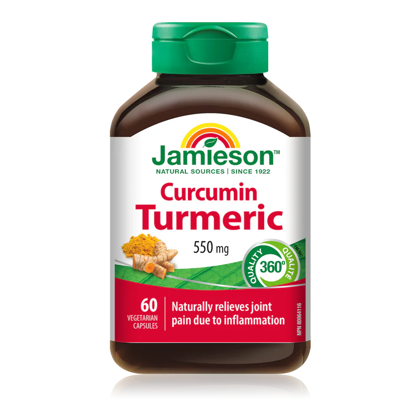 Jamieson Curcumin Turmeric 550mg 60caps
