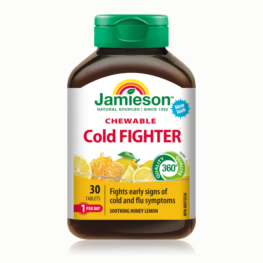 Jamieson 抗擊感冒膠囊，30粒咀嚼片